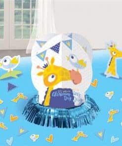 Christening Day Blue Table Centerpiece