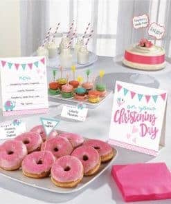 Christening Day Pink Buffet Kit