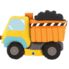 Dumper Truck Shaped Balloon