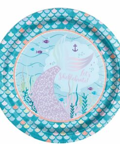 Mermaid Tales Paper Plates