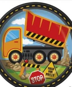 Construction Party Paper Plates