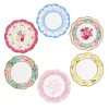 Vintage Tea Party Paper Dessert Plates