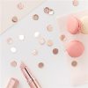 Rose Gold Table Confetti