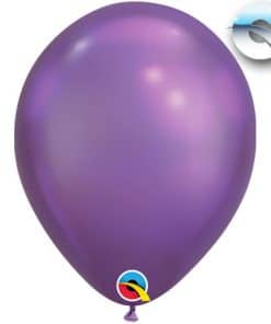 Chrome Purple Latex Balloons