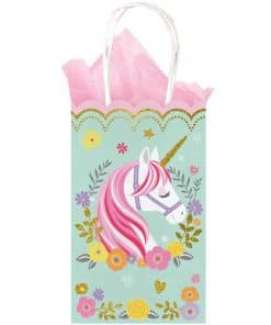 Magical Unicorn Party Glittery Paper Party Bags