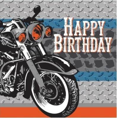 Motorbike Cycle themed party decorations, party bag fillers & balloons