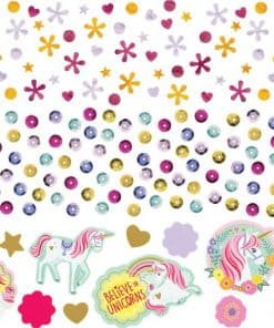 Magical Unicorn Party Table Confetti