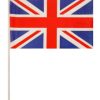 Union Jack Plastic Waving Flags