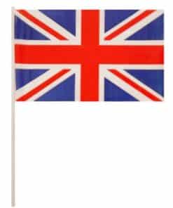 Union Jack Plastic Waving Flags