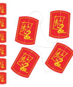 Year of the snake string decoration banner