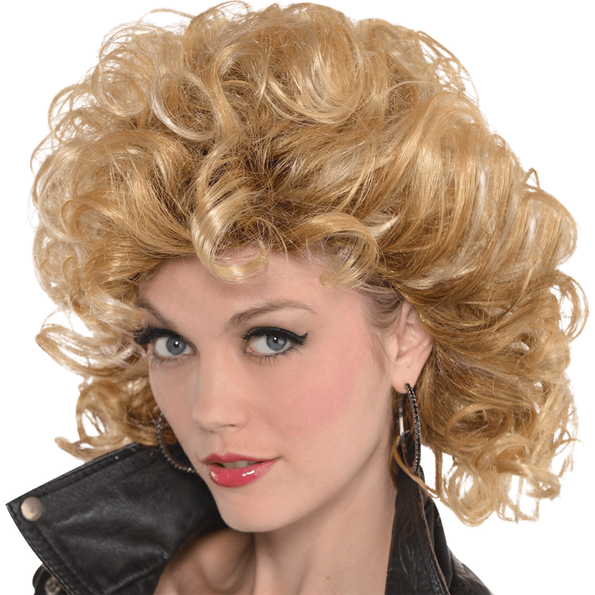 50s Classic Grease Sandy Adult Wig. 