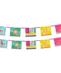 Boho Mix Pom Pom Bunting