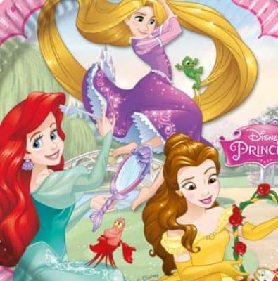 Disney Princess themed party decorations, banners & novelties