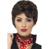 Grease Rizzo Brown Adult Wig
