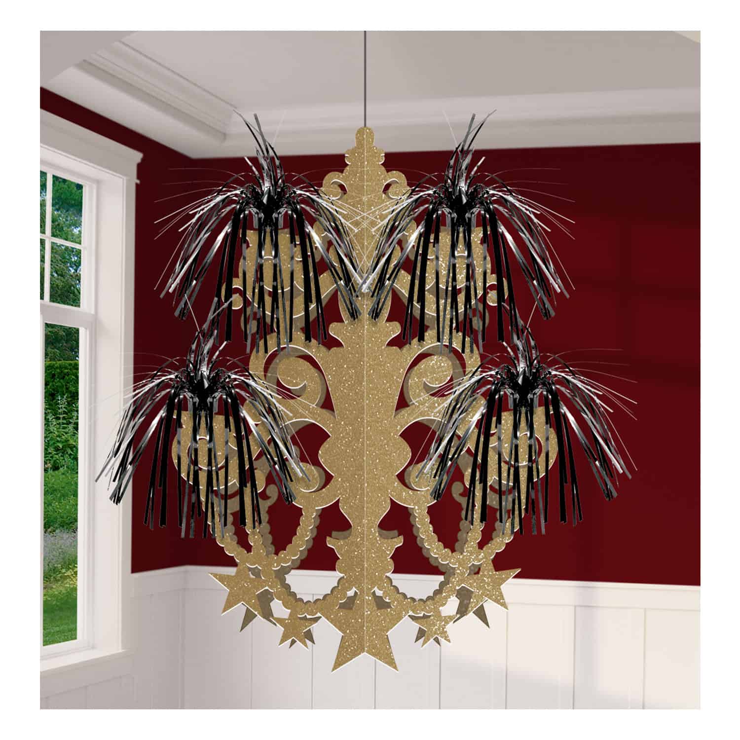 Hollywood Party Chandelier Hanging Decoration Fun Supplies Hollywood Party Chandelier Hanging Decoration