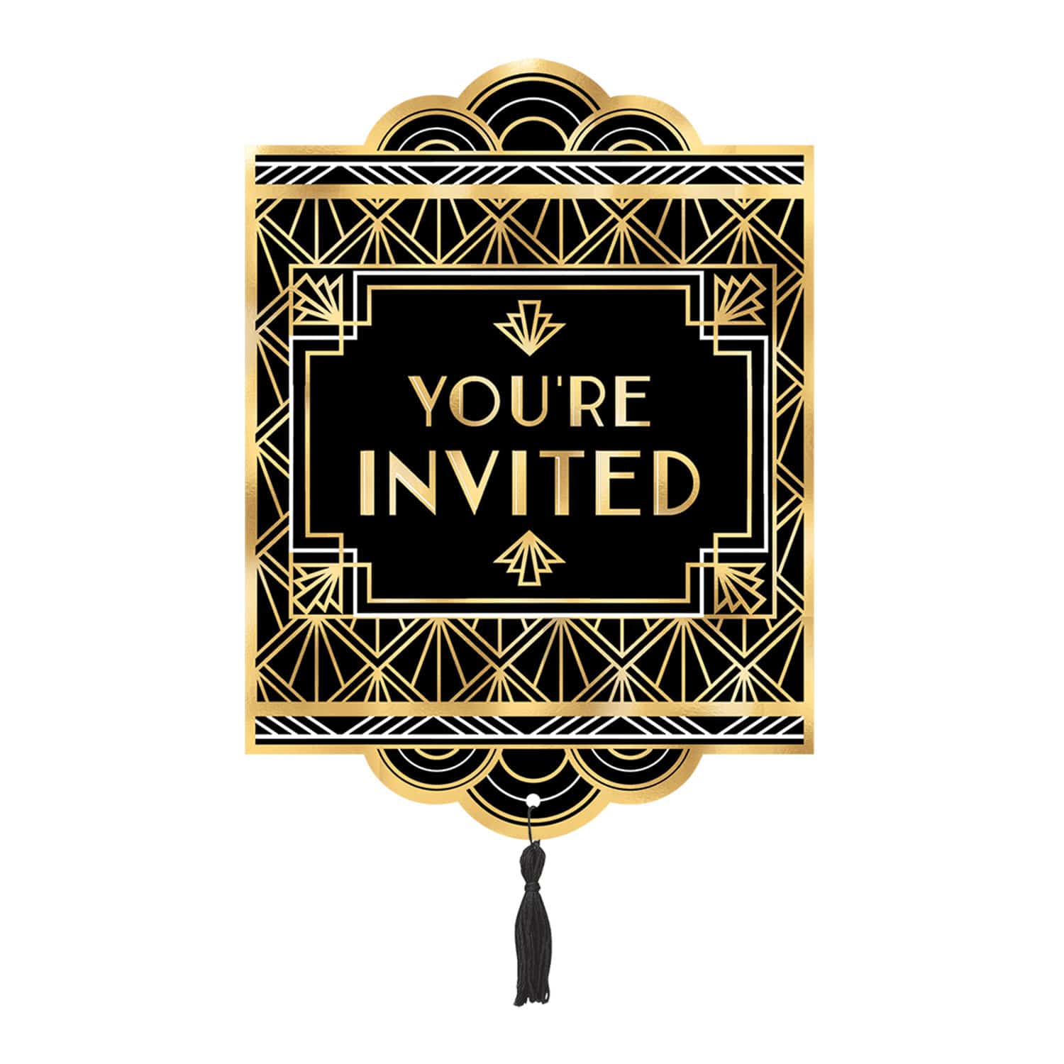 Hollywood Party Luxury Invitations - Fun Party Supplies