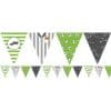 Kicker Football Party Paper Flag Banner
