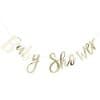 Oh Baby Gold Foiled 'Baby Shower' Letter Banner
