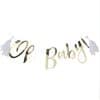 Oh Baby Gold Foiled 'Oh Baby!' Letter Banner