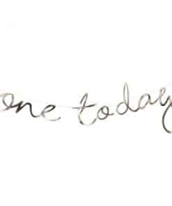 Pick & Mix Pastel Gold 'One Today' Banner