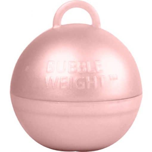 Rose Gold Bubble Weight