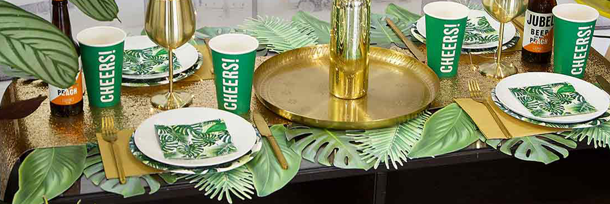 Tropical Fiesta Palm Paper Napkins