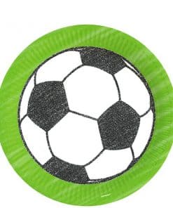 Kicker Football Party Paper Plates