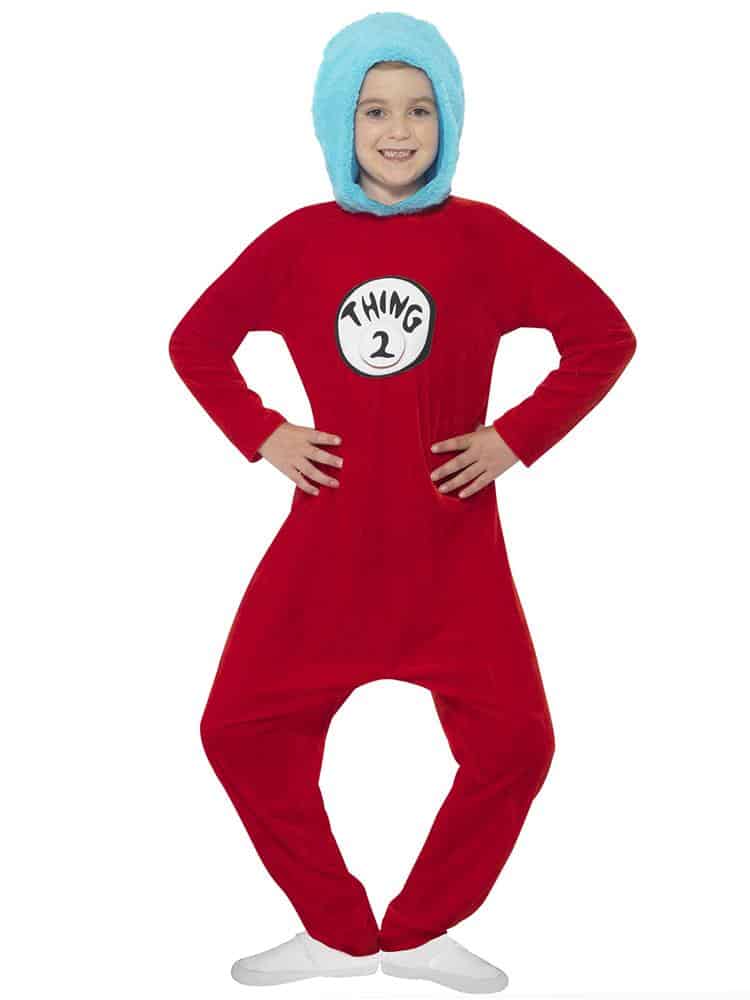 Thing 1 and thing 2 footed pajamas for adults online