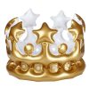 Adults Inflatable Gold Crown