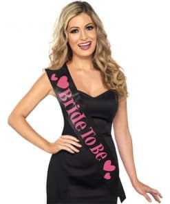 'Bride To Be' Black Sash