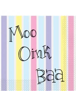 Farmyard Party Paper Napkins