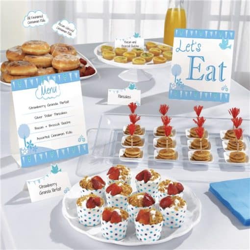 First Holy Communion Party Blue Buffet Kit (12pce)