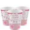 First Holy Communion Pink Party Cups