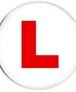 'L' Plate Jumbo Badge