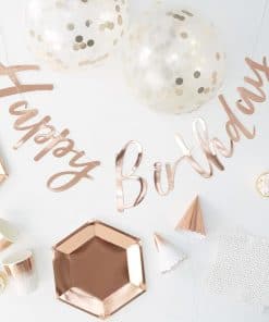 ROSE GOLD FOILED COMPLETE PARTY IN A BOX