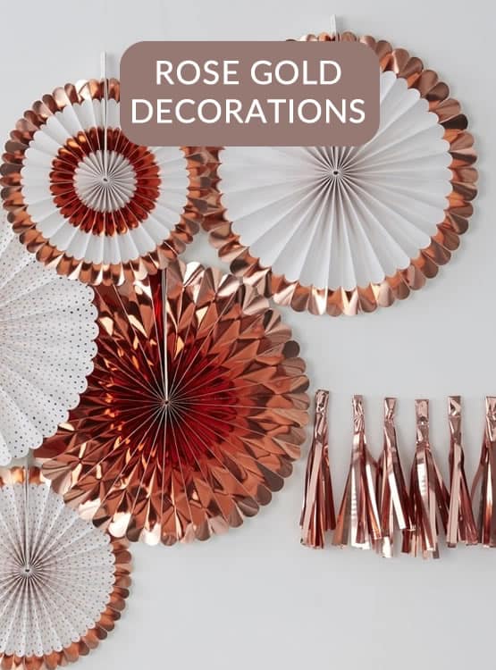 60. Geburtstag Dekoration Set In Roségold – Banner, Luftballons, Tiara, Schärpe & Cake Topper – Perfekte Partydeko Für Frauen