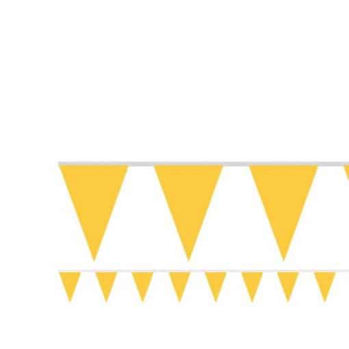 Yellow Paper Bunting