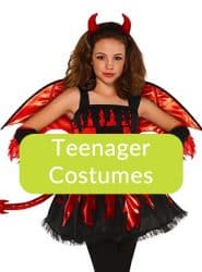 Halloween Teenagers Size Dressing Up Costumes