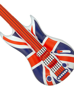 Inflatable Union Jack Guitar