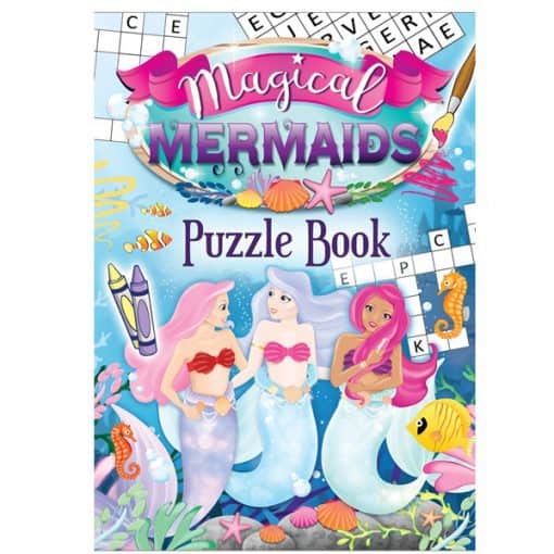 Mermaid Puzzle Book