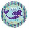 Mermaid Wishes Dessert Plate