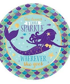 Mermaid Wishes Dessert Plate