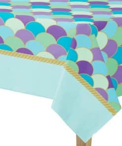 Mermaid Wishes Paper Tablecover