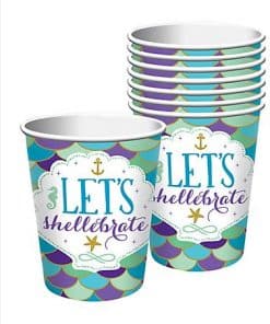 Mermaid Wishes Party Cups