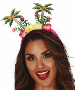 Palm Tree & Flower Headband