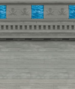 Scene Setters Pirate Ship Room Roll