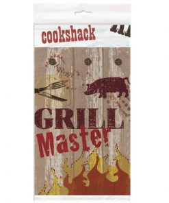 BBQ Grill Master Party Plastic Tablecover