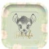 Bambi Party Square Plates