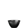 Black Plastic Serving Bowl