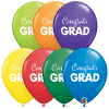 Brightly Coloured Graduation Balloons
